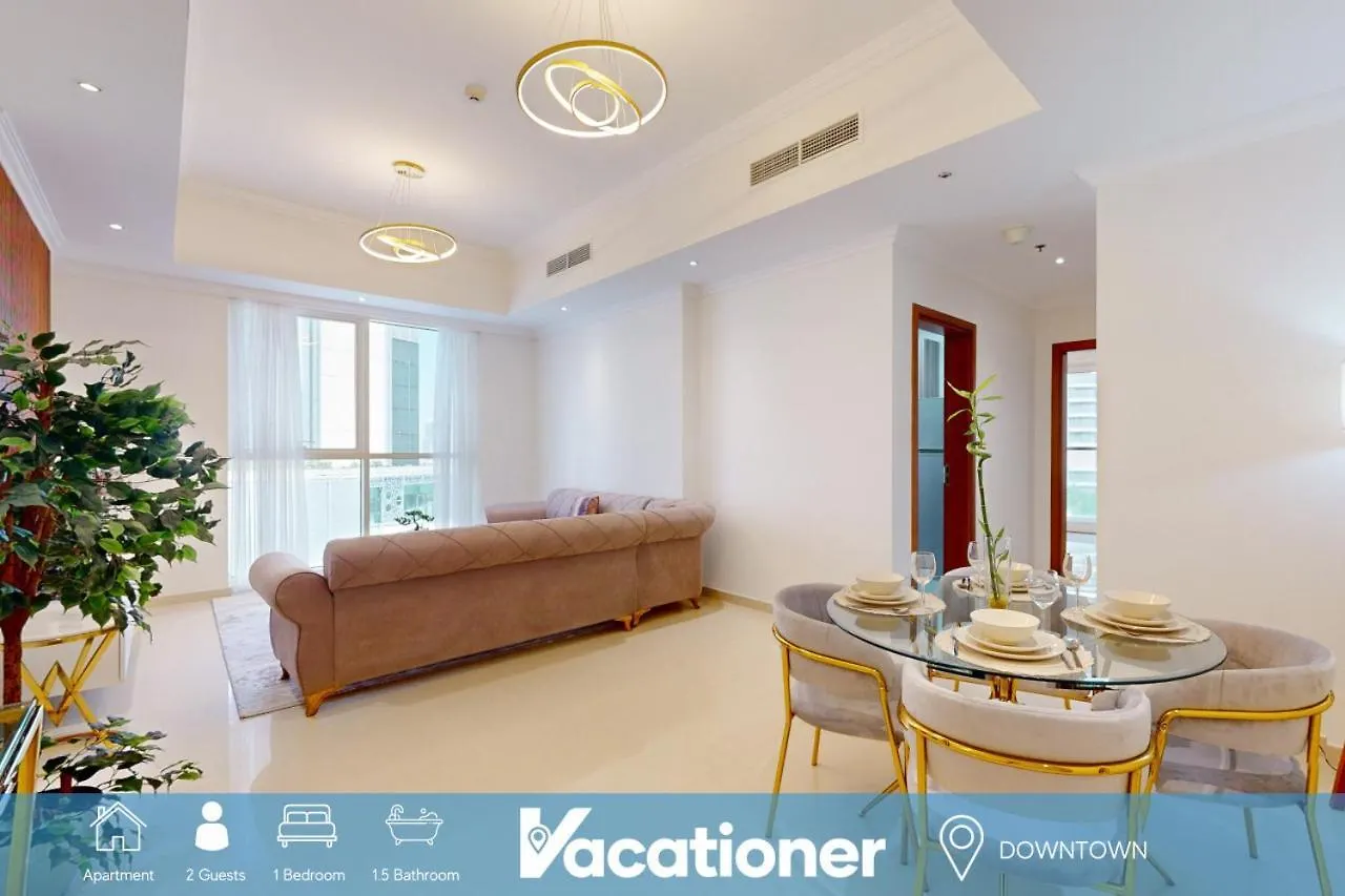 Dunya Tower - Chic One Bedroom In Downtown Dubai